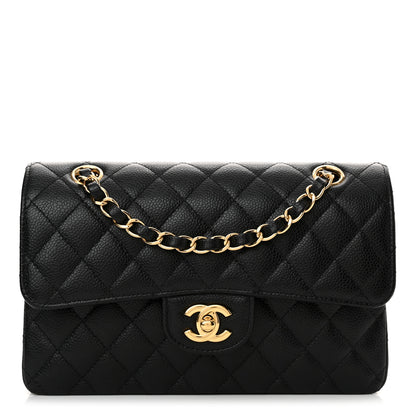Chanel Caviar Quilted Small Double Flap Black 1 of 11