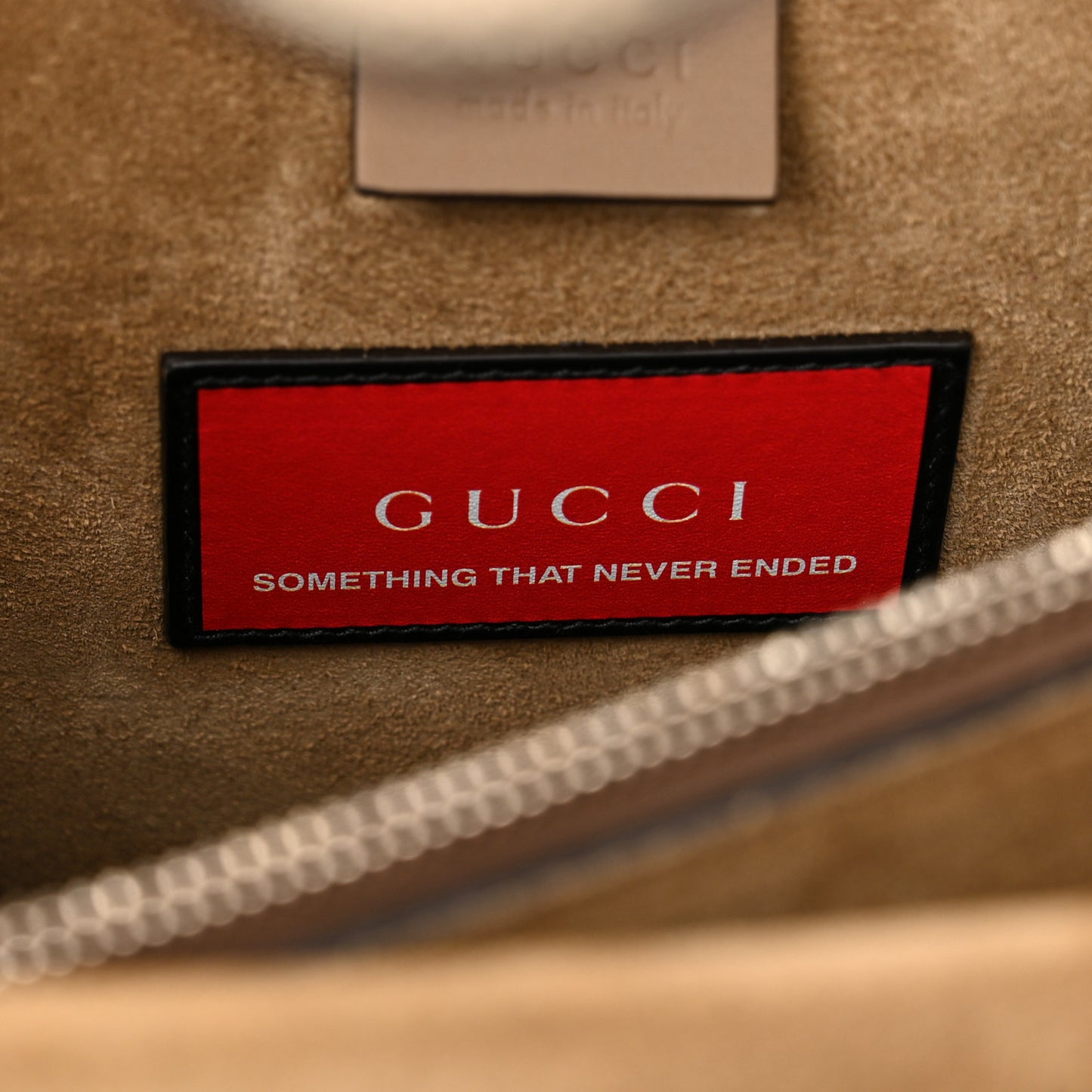 GG Supreme Monogram Lightning Embroidered Medium Dionysus Shoulder Bag Beige