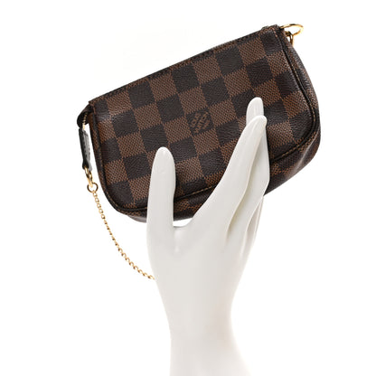 Louis Vuitton Damier Ebene Mini Pochette Accessories 2 of 11