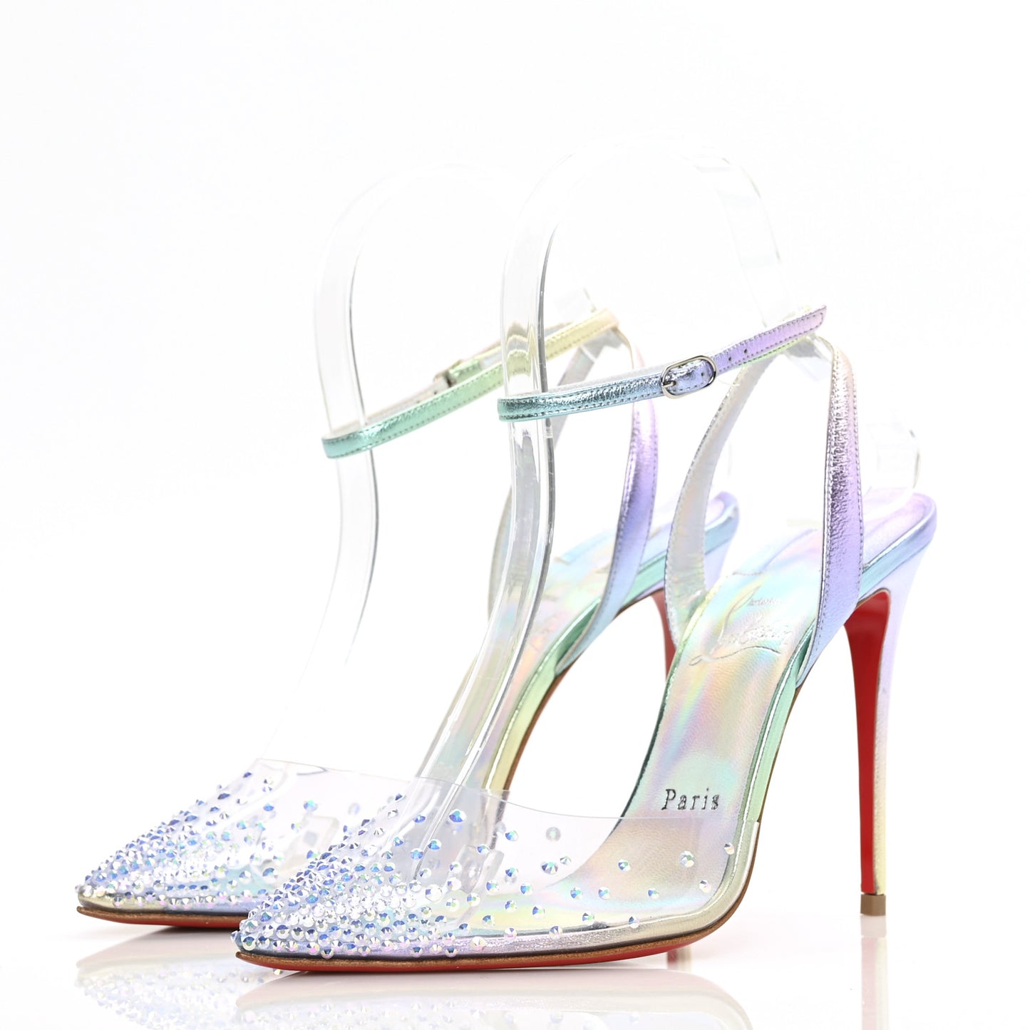 PVC Calf Alicoco Spikaqueen 100 Pumps 36 Version White