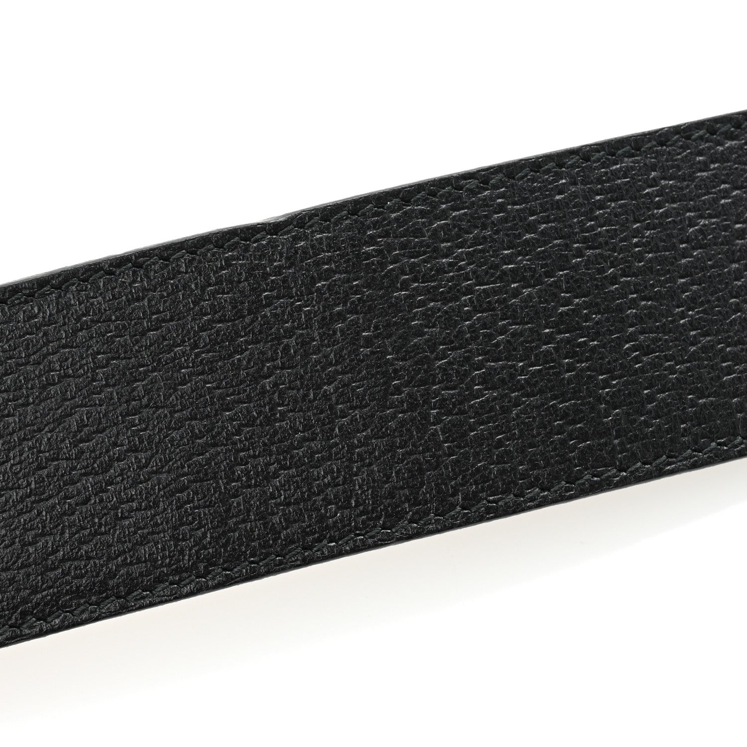 Gucci Textured Calfskin Double G 40mm Belt 85 34 Black 8 of 9