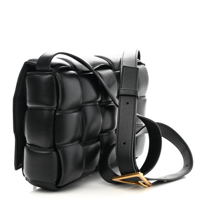 Bottega Veneta Nappa Maxi Intreccio Padded Cassette Crossbody Bag Black 3 of 8