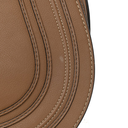 Chloe Calfskin Medium Marcie Round Crossbody Bag Nut 11 of 13