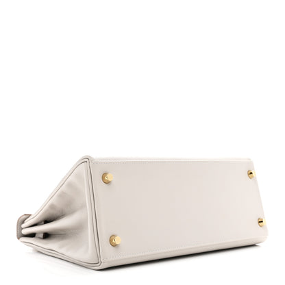 Hermes Evercolor Kelly Retourne 28 Gris Perle 4 of 12