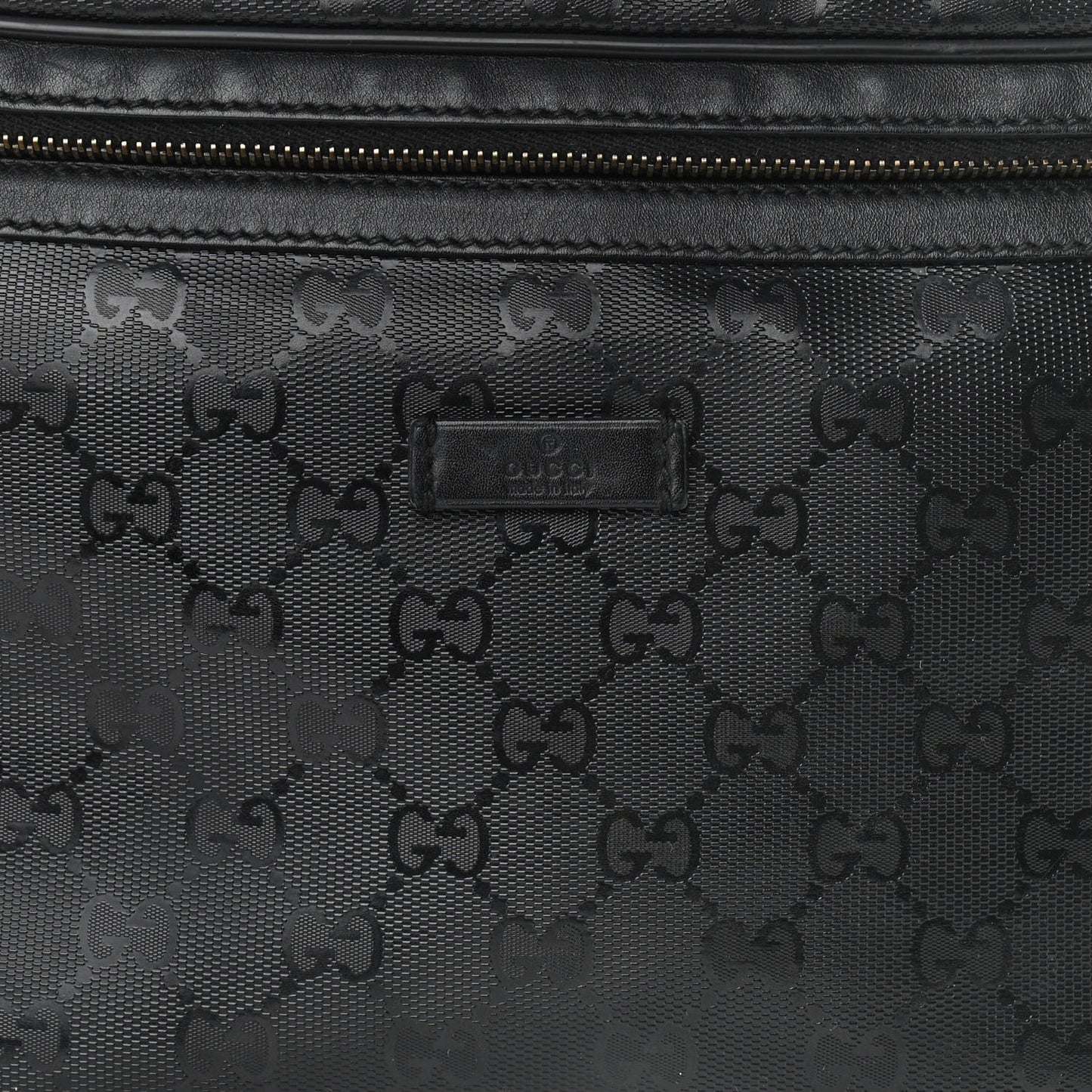 Imprime Monogram Belt Bag Black