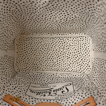 Louis Vuitton Monogram Kusama Waves Neverfull MM White 5 of 8