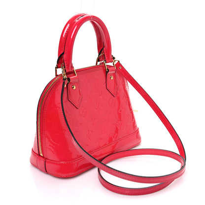 Louis Vuitton Vernis Alma BB Rose Indien 3 of 12