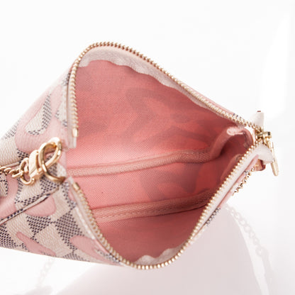 Louis Vuitton Damier Azur Tahitienne Mini Pochette Accessories 5 of 7