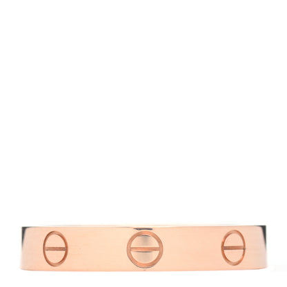 Cartier 18K Pink Gold 3.5mm LOVE Wedding Band Ring 57 8 1 of 5