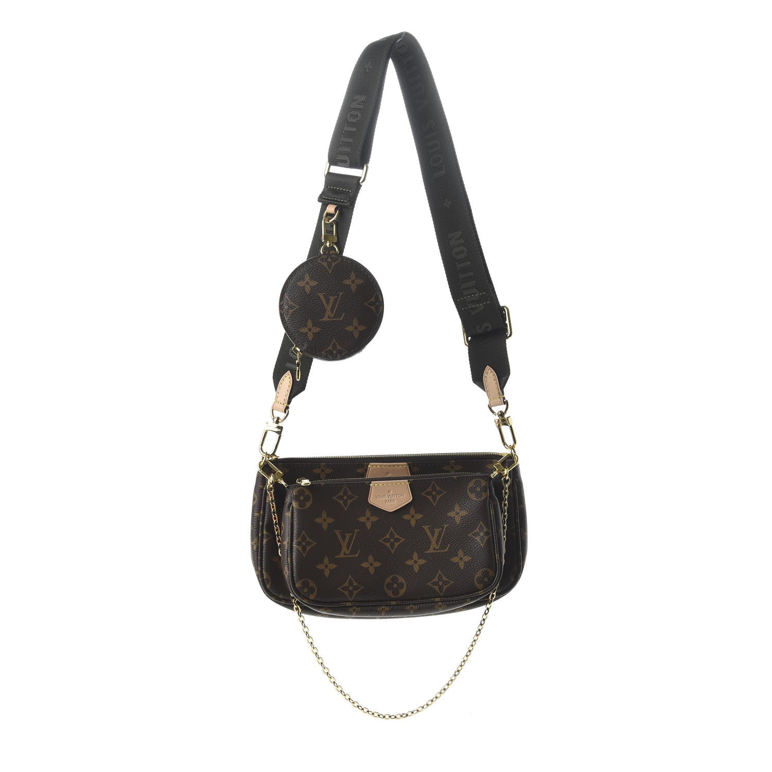 Louis Vuitton Monogram Multi Pochette Accessories Kaki 1 of 12