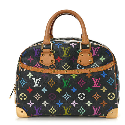 Louis Vuitton Monogram Multicolor Trouville Black 1 of 9