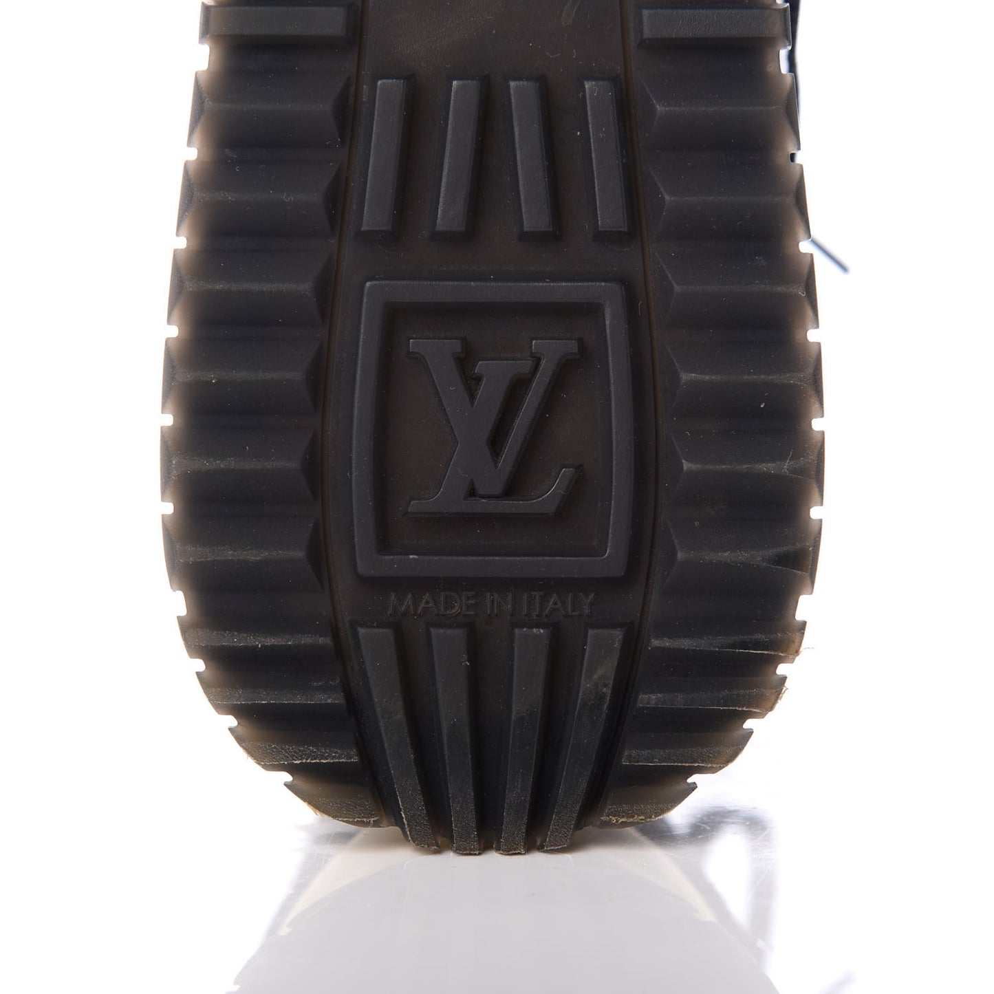 Suede Monogram Run Away Sneakers 36.5 Black