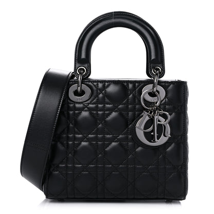 Christian Dior Lambskin Cannage Small My ABCDior Lady Dior Black 1 of 10