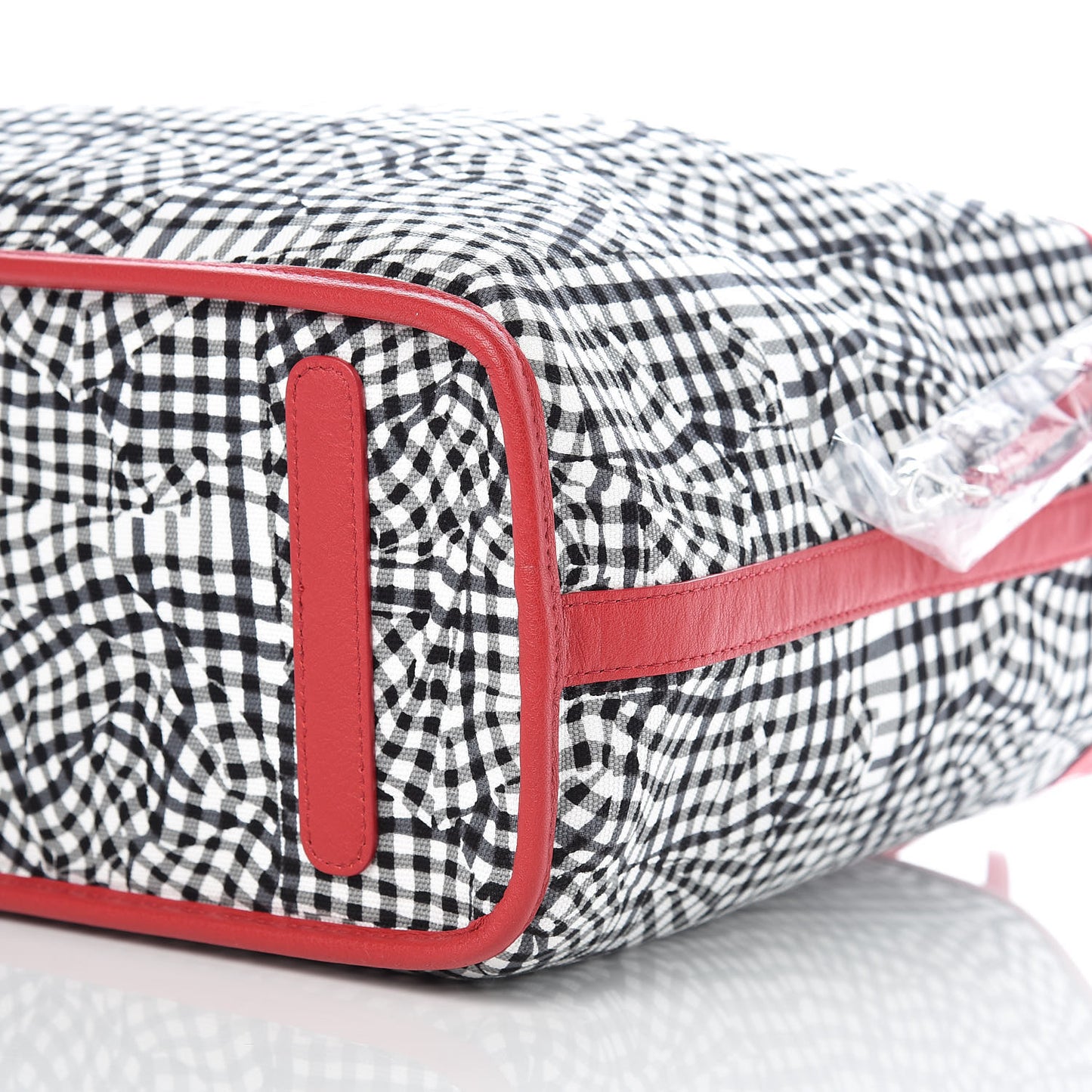 Visetos Medium Reversible Shopper Tote Ruby Red