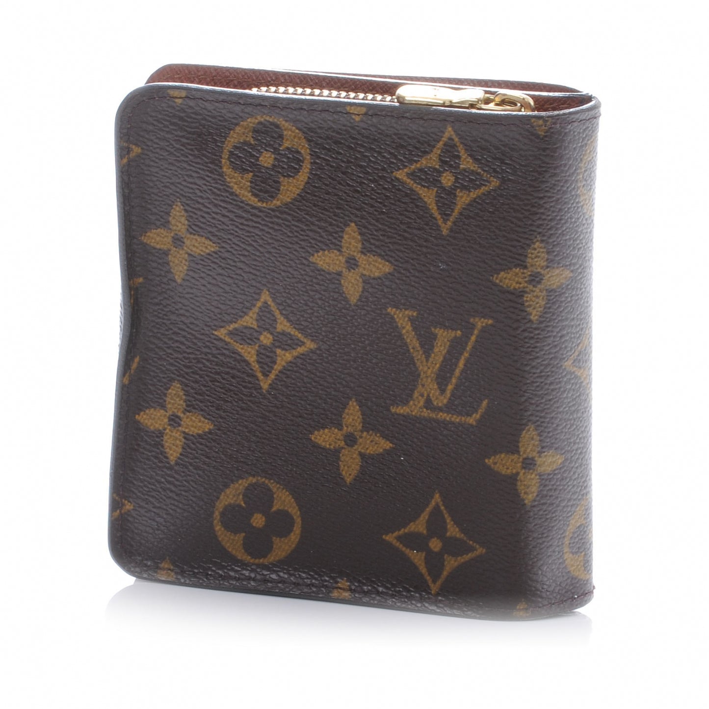 Monogram Compact Zippe Zipped Wallet