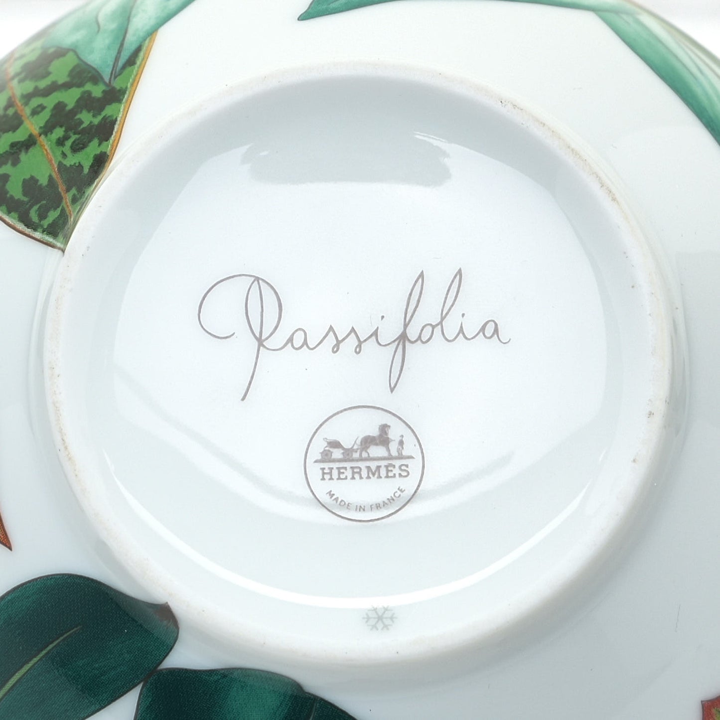 Porcelain Passifolia Tea Cup