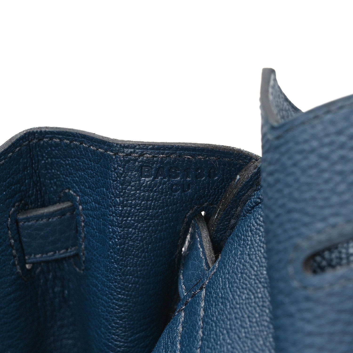 Hermes Togo Birkin 25 Bleu de Prusse 7 of 12