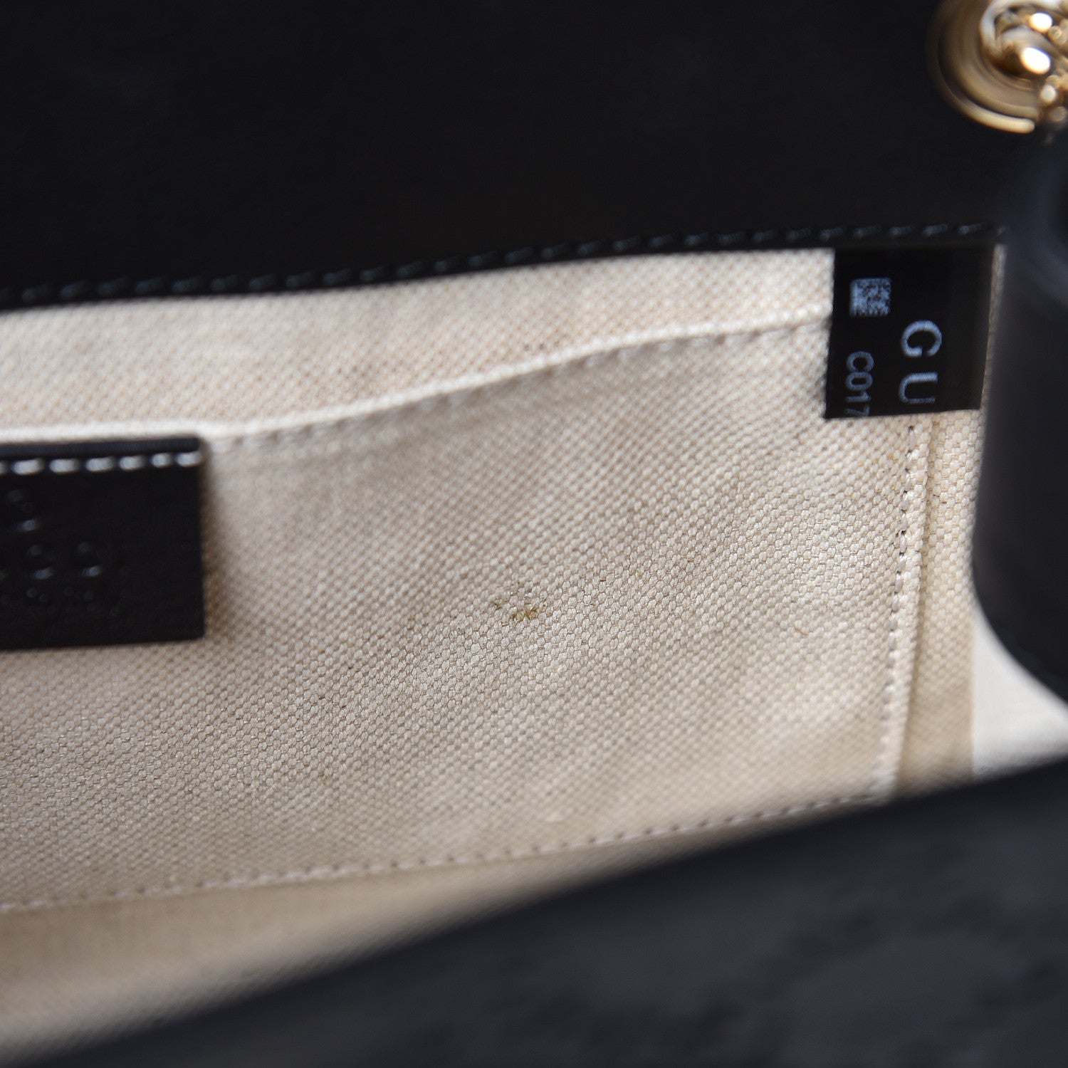 Gucci Guccissima Small Emily Shoulder Bag Black 10 of 11