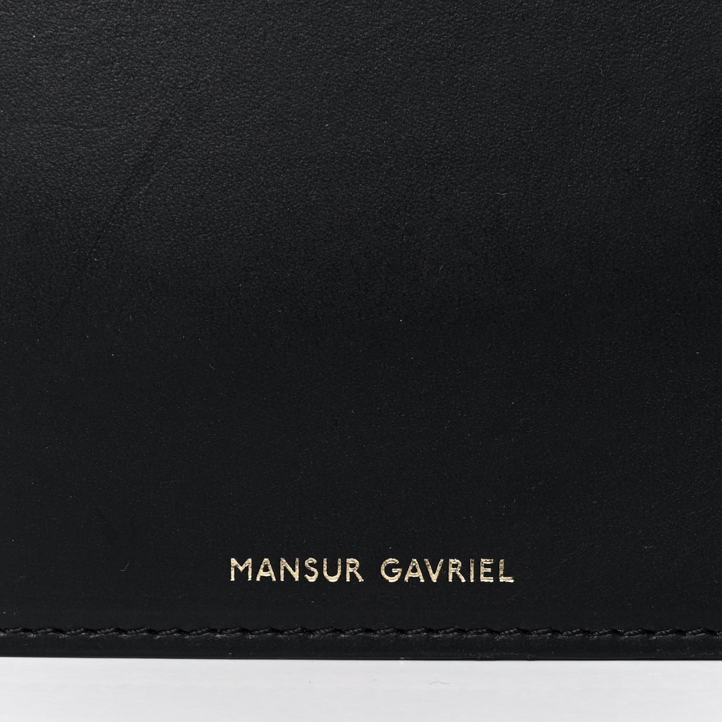 Vegetable Tanned Calfskin Bucket Bag Black Marina