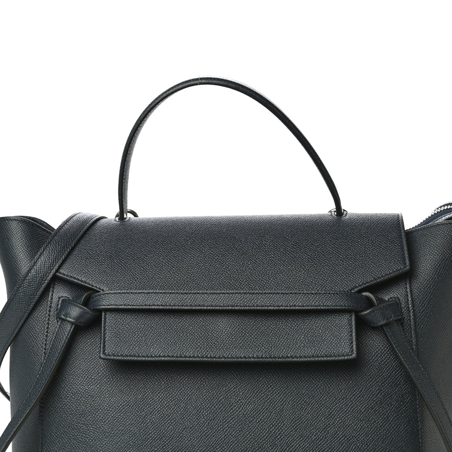 Celine Grained Calfskin Mini Belt Bag Navy 4 of 12