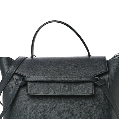 Celine Grained Calfskin Mini Belt Bag Navy 4 of 12