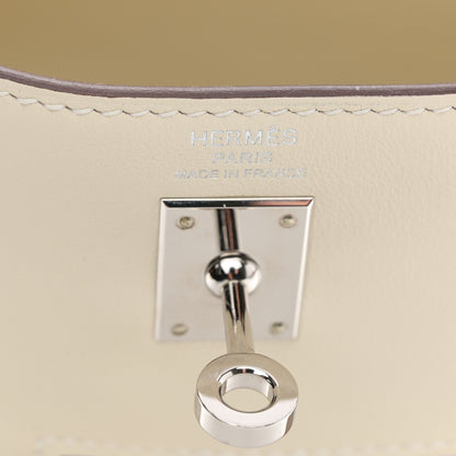 Hermes Swift Colormatic Kelly Retourne 25 Nata Chai Cuivre Lime Mauve Sylvestre Bleu Brume 6 of 12
