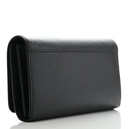 Louis Vuitton Epi Twist Wallet Black 3 of 7