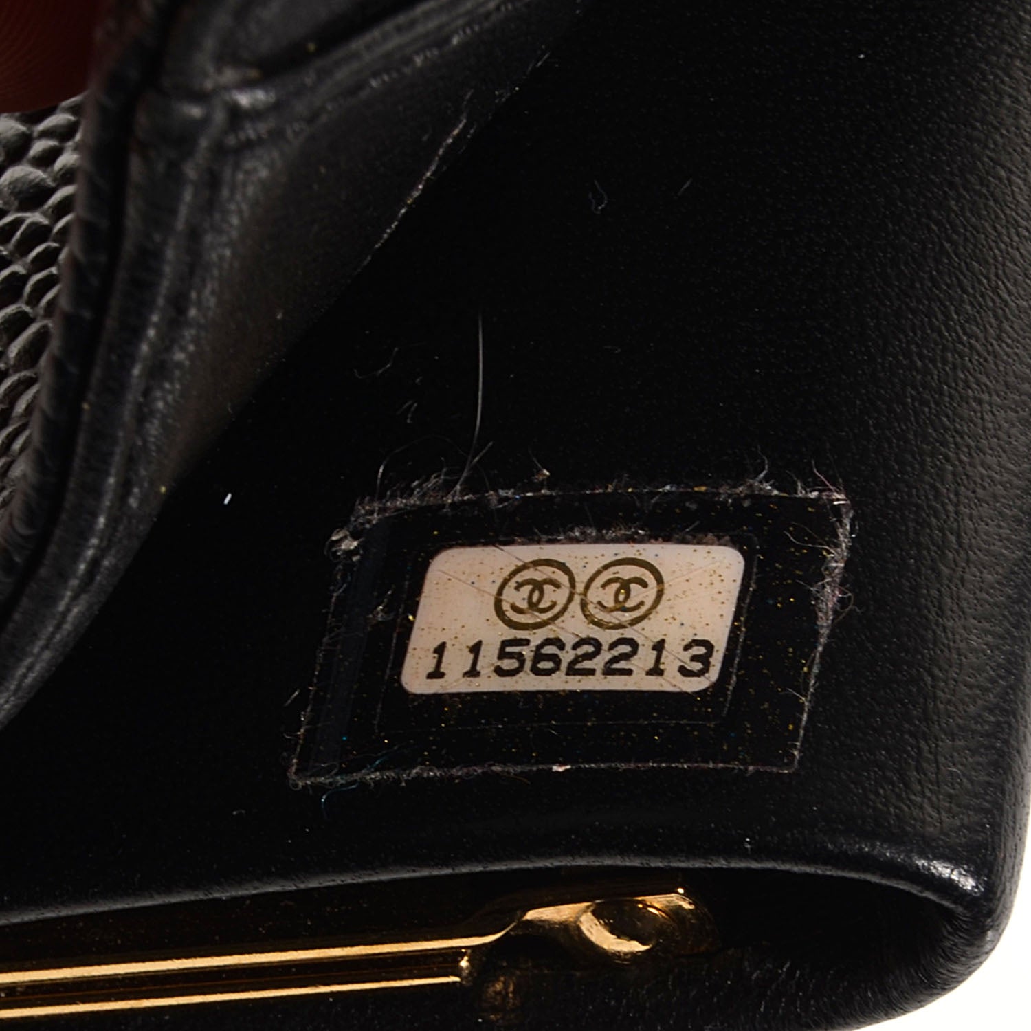 Chanel Caviar CC French Wallet Black 8 of 8