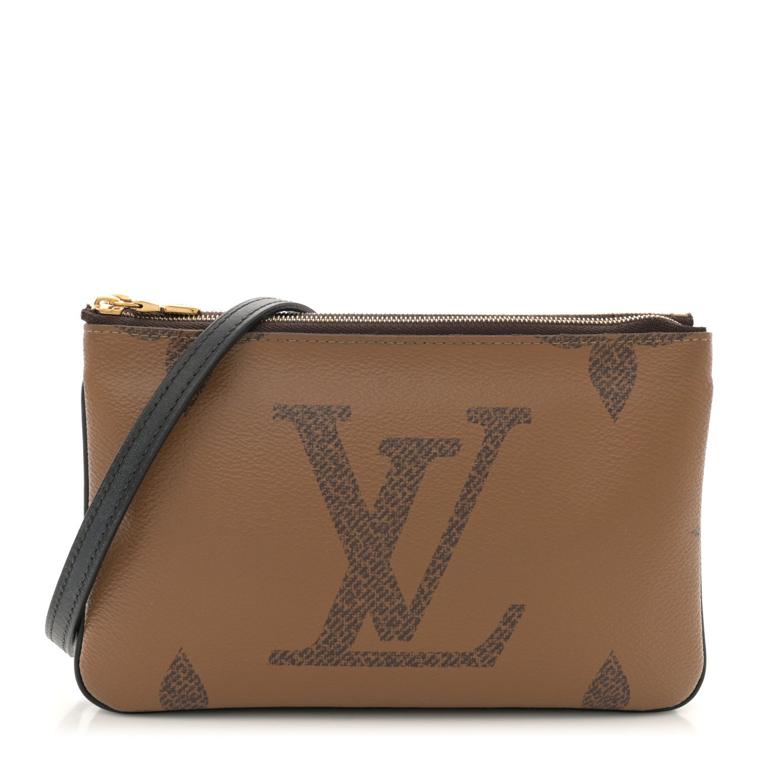 Louis Vuitton Reverse Monogram Giant Double Zip Pochette 1 of 11