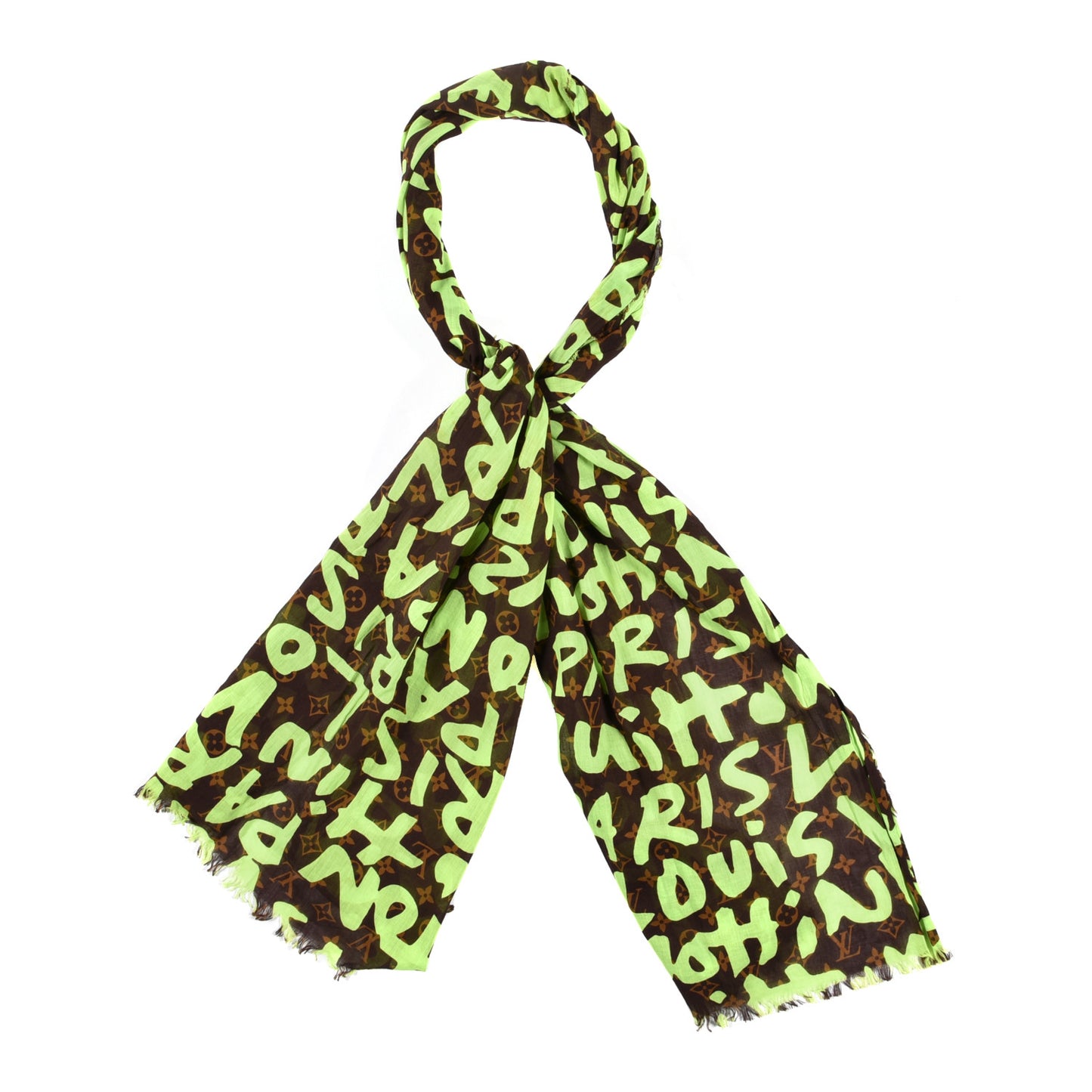 Cotton Graffiti Pareo Green