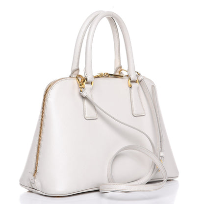 Prada Saffiano Lux Medium Promenade Tote Talco 4 of 10