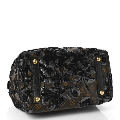 Louis Vuitton Monogram Fleur De Jais Sequins Speedy 30 4 of 14