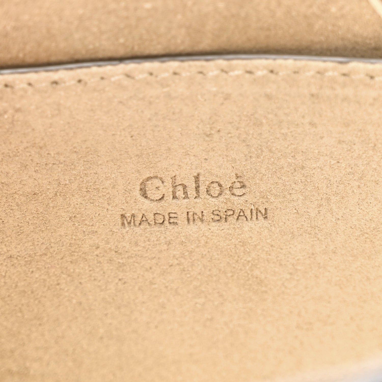 Chloe Suede Calfskin Small Faye Shoulder Bag Motty Grey 6 of 10