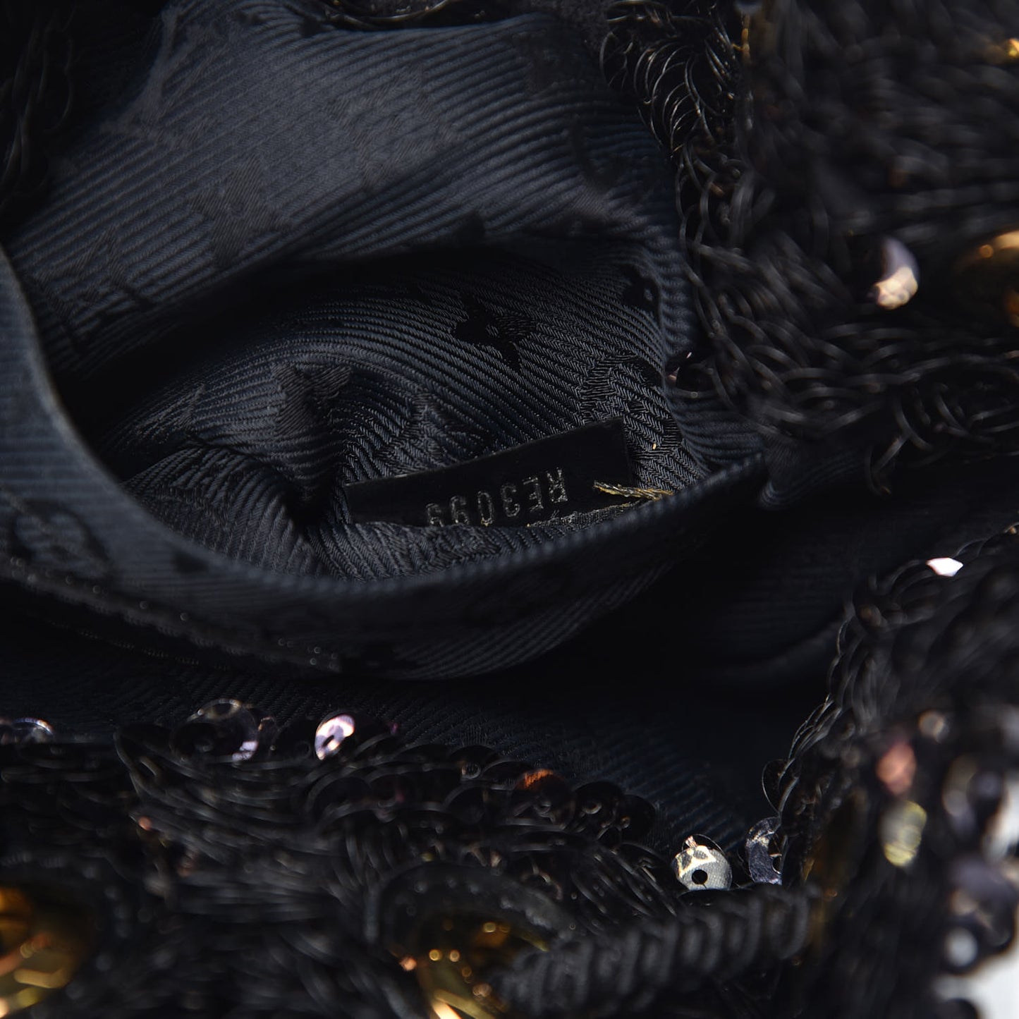 Sequin Mini Noe Rococo Black