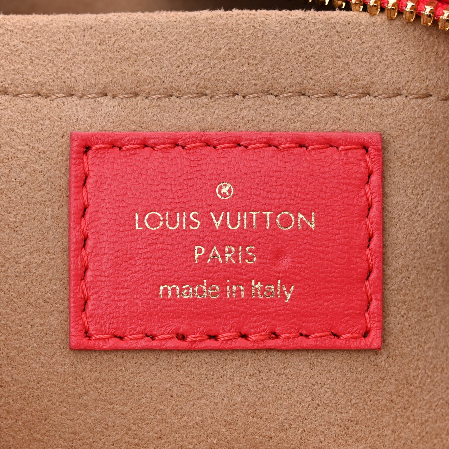 Lambskin Damier Quilt Troca PM Rose