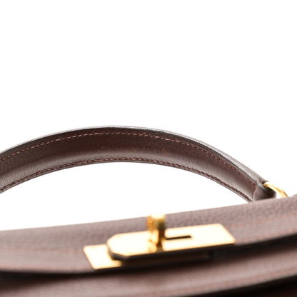 Hermes Togo Kelly Retourne 32 Havane 10 of 10