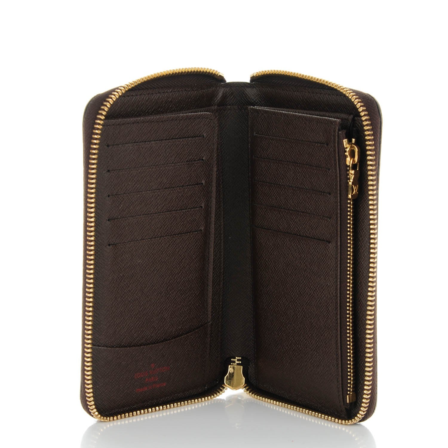 Louis Vuitton Damier Ebene Zippy Compact Wallet 5 of 8