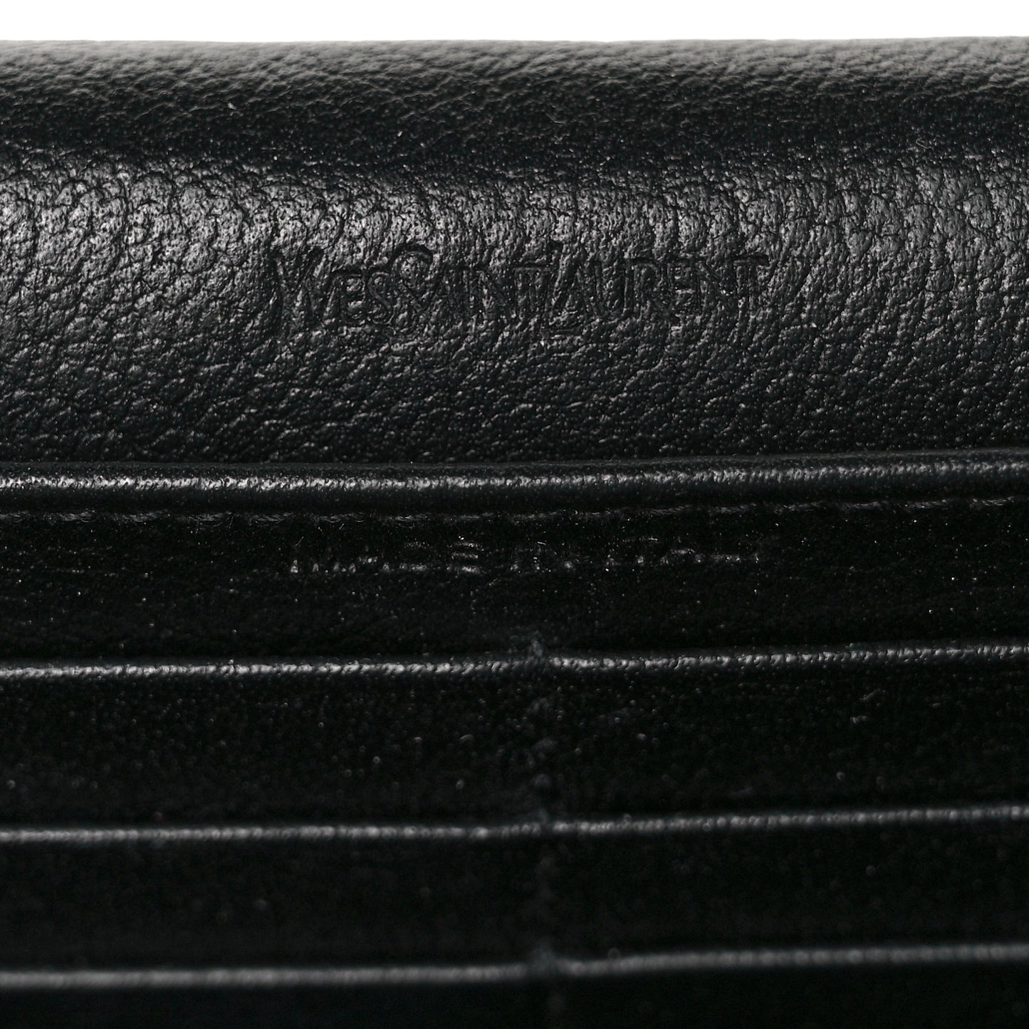 Chevre Belle De Jour Flap Wallet Black