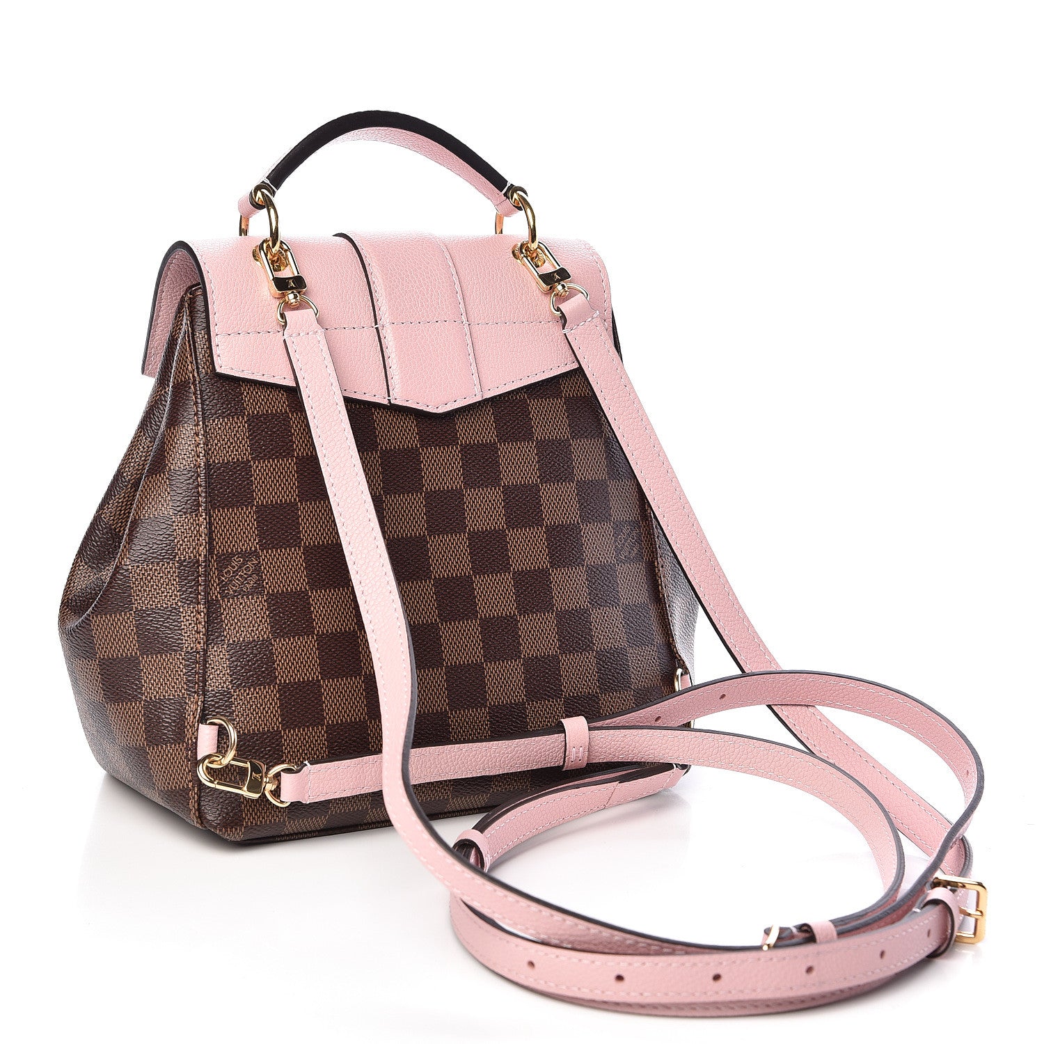 Louis Vuitton Damier Ebene Clapton Backpack Magnolia 3 of 10