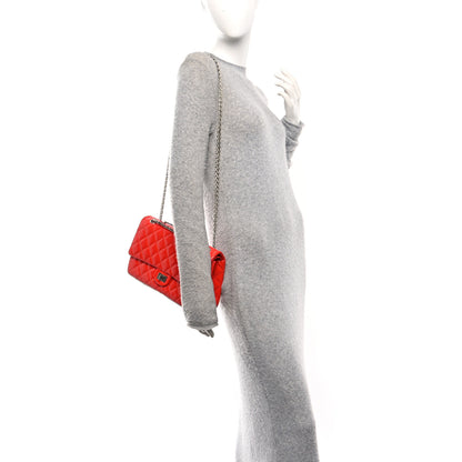 Chanel Distressed Patent Quilted 2.55 Reissue Flap Red 2 of 10
