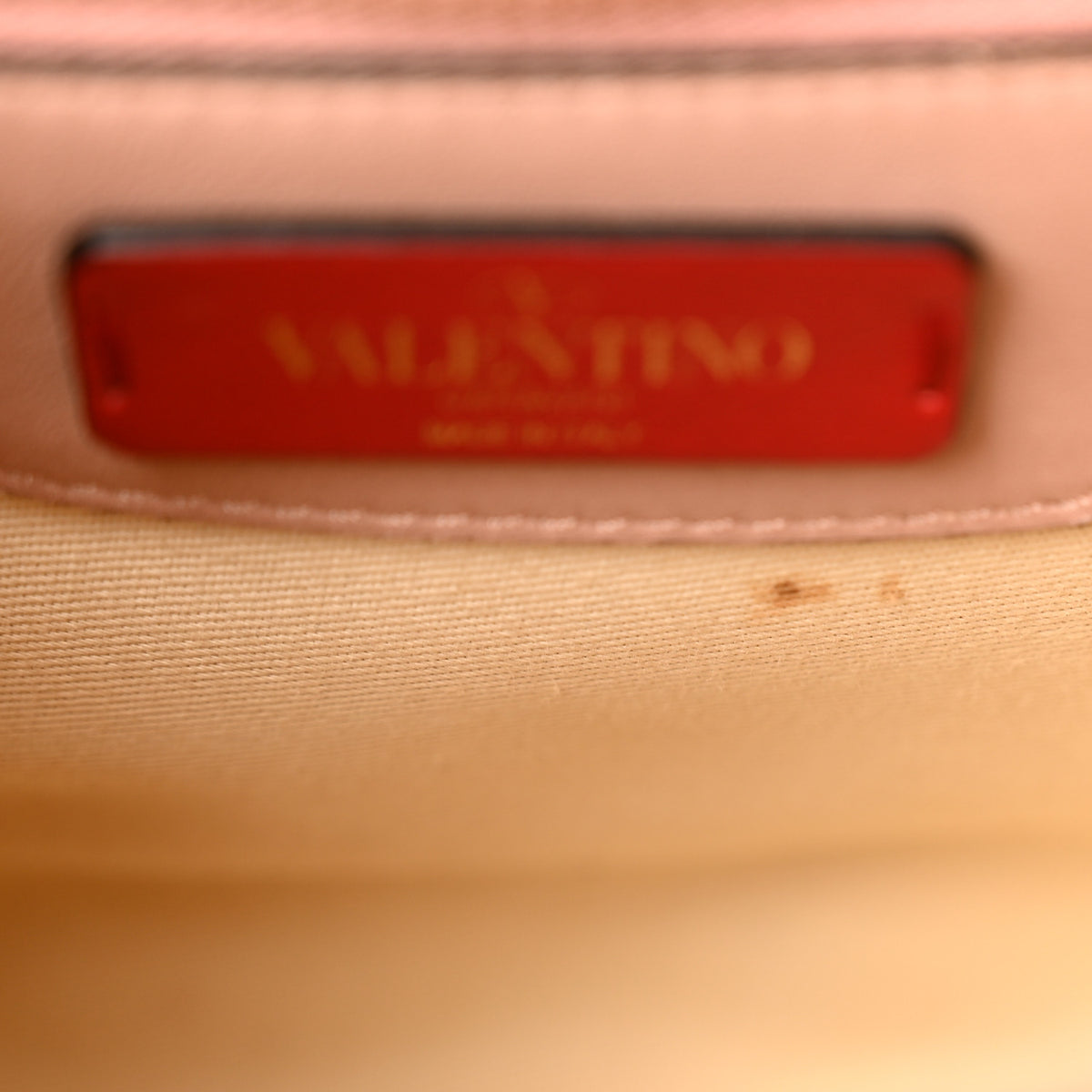 Nappa Medium Candystud Top Handle Bag Poudre