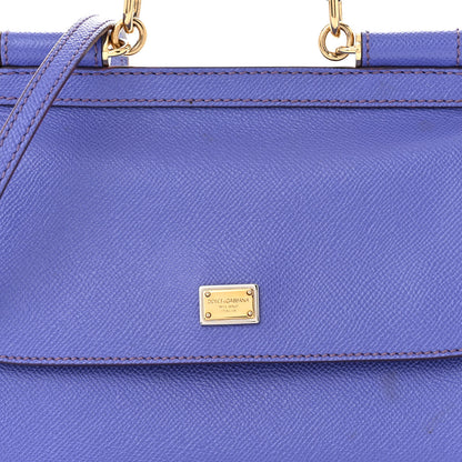 Dolce & Gabbana DOLCE &amp; GABBANA Dauphine Small Miss Sicily Satchel Purple 12 of 12