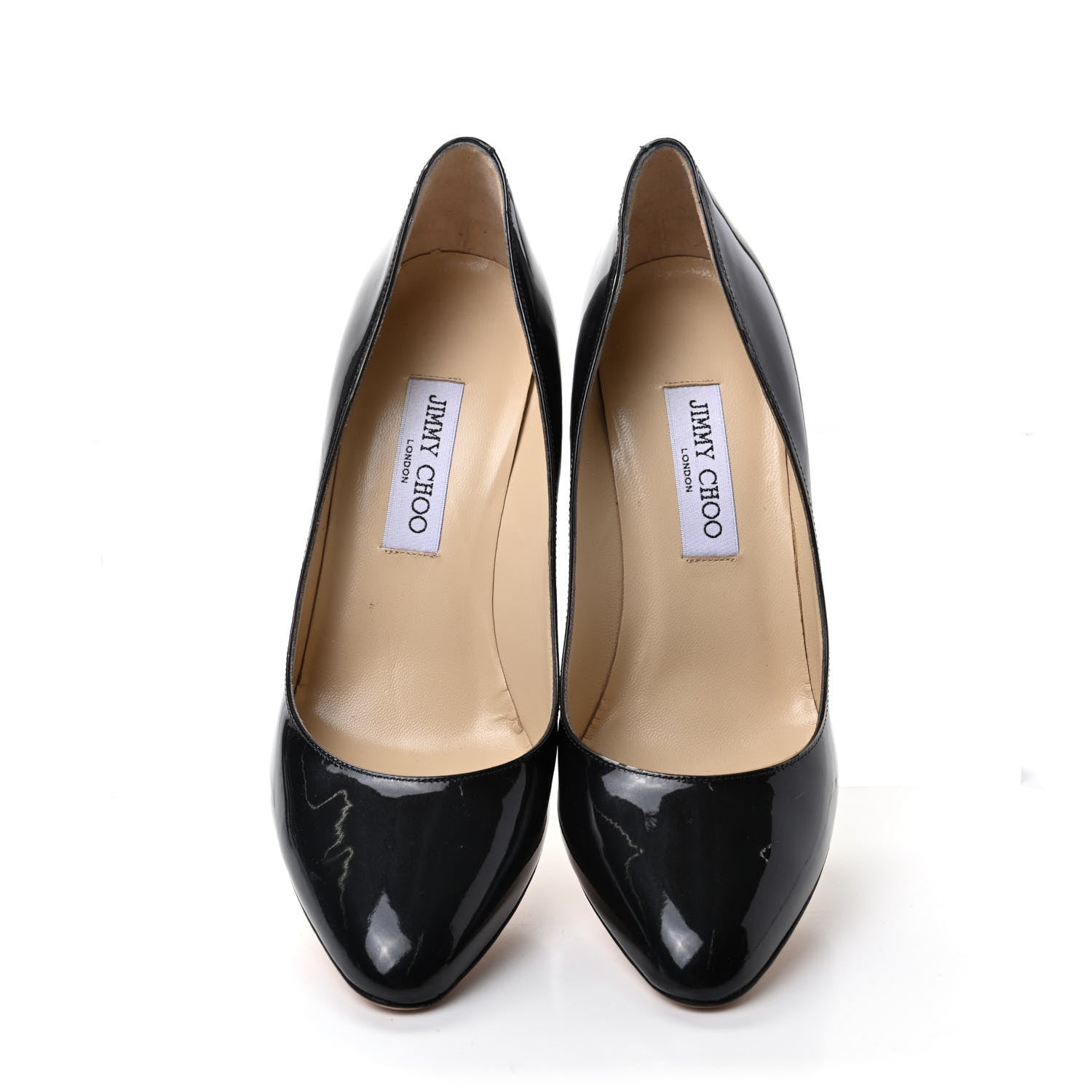 Jimmy Choo Patent Pumps 41 Black 5 of 9
