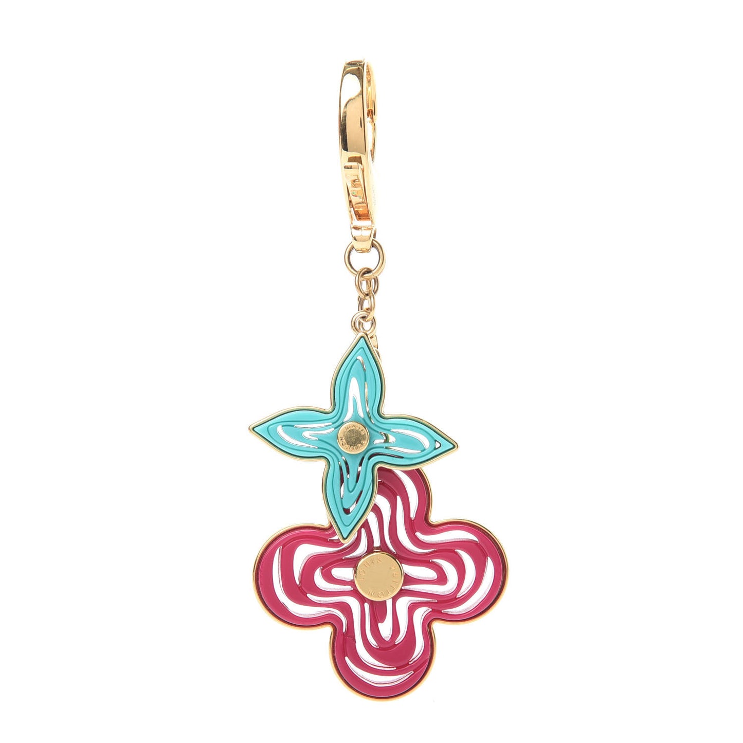 Resin Naif Bag Charm Grenadine