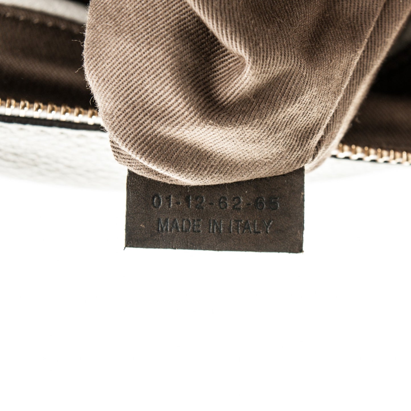 Calfskin Large Marcie Satchel Dove