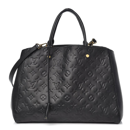Louis Vuitton Empreinte Montaigne GM Black 1 of 19