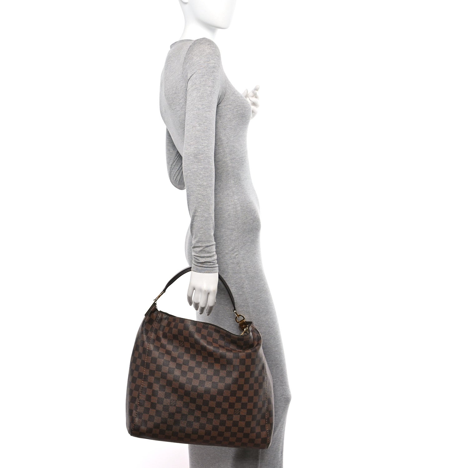 Louis Vuitton Damier Ebene Portobello GM 2 of 10