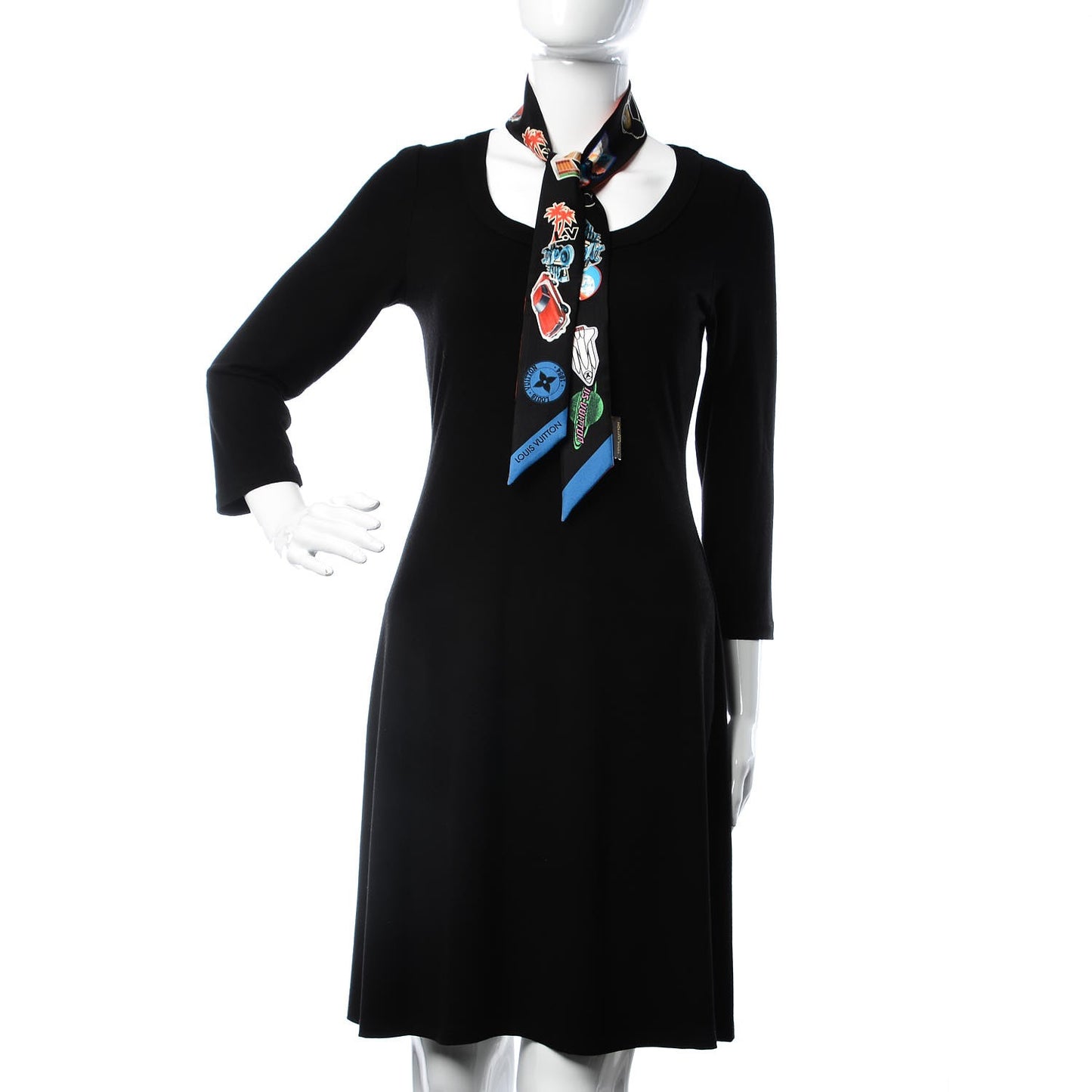 Silk Monogram World Tour Stickers BB Bandeau Rouge