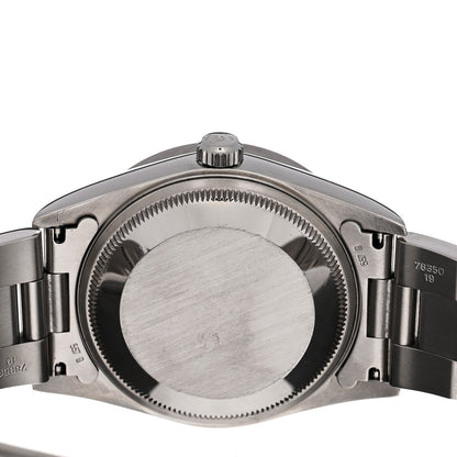 Rolex Stainless Steel 34mm Oyster Perpetual Date Watch Silver 15210 4 of 4