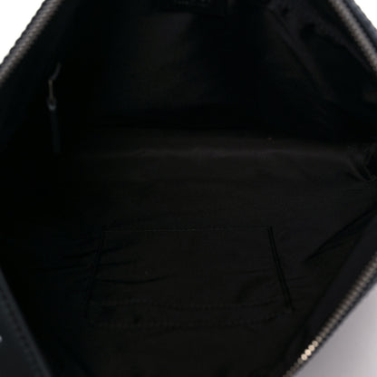 Gucci GG Supreme Monogram Web Messenger Bag Black 5 of 10